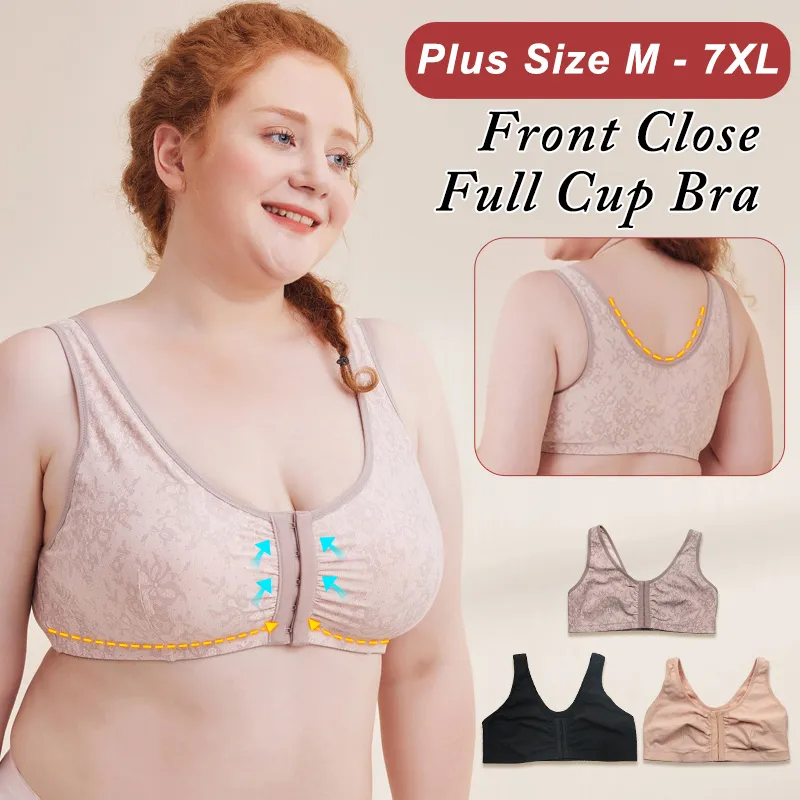 Plus Size Classic FullCup Front Close Bra