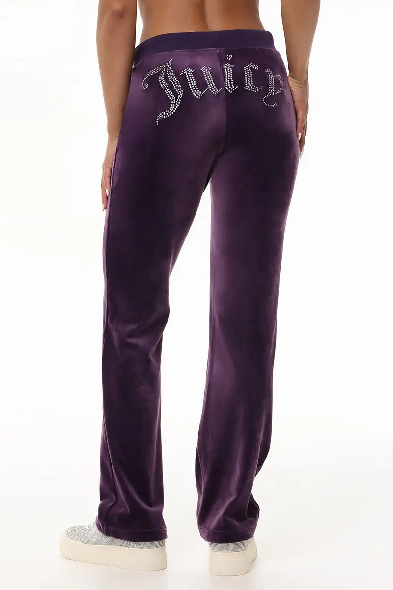 OG Big Bling Velour Track Pants