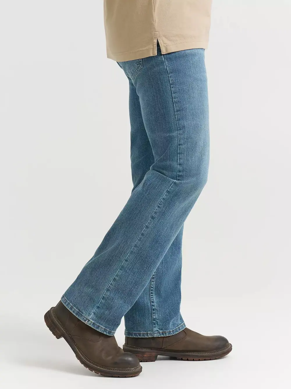 WRANGLER FIVE STAR PREMIUM DENIM FLEX FOR COMFORT STRAIGHT FIT JEAN IN TOMBSTONE