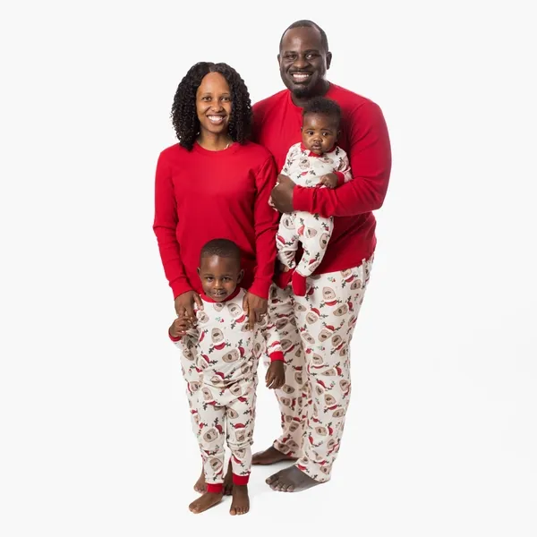 Guide My Sleigh Matching Organic Cotton Pajamas