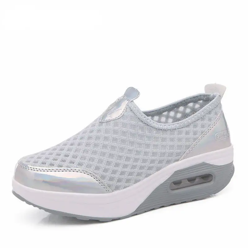 Slip On Ladies Wedge Sneakers