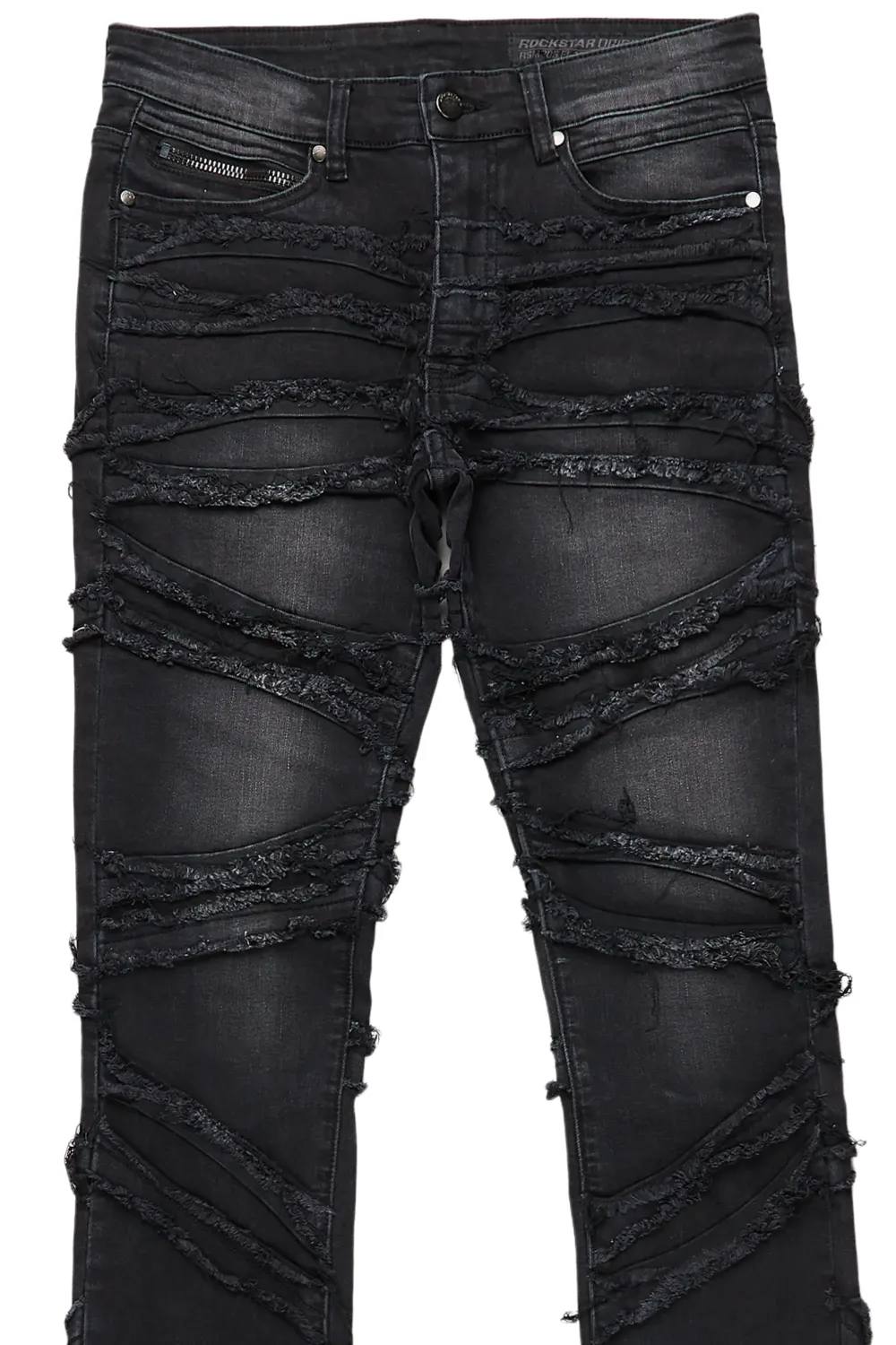 Norbert Dark Stacked Flare Jean