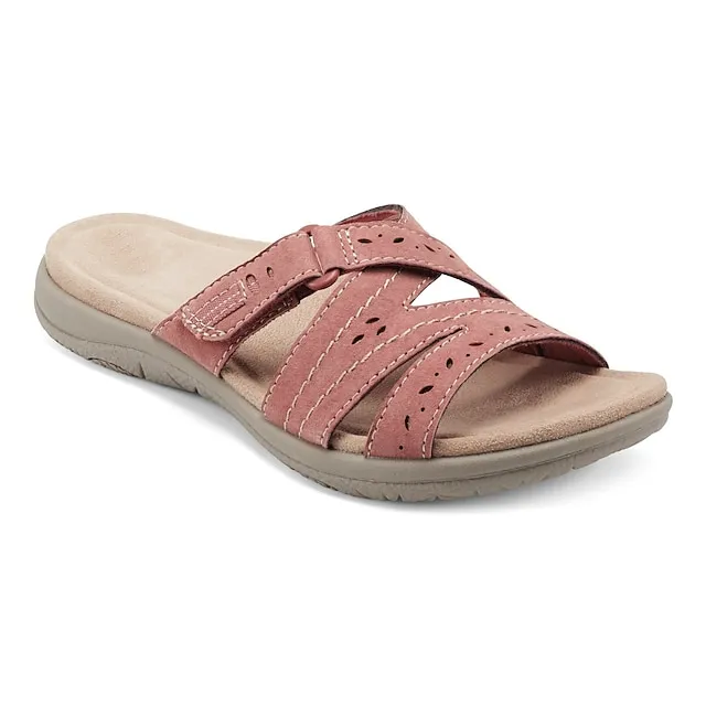 Women's Sandals Slippers Boho Bohemia Beach Flat Sandals Outdoor Slippers Daily Beach Summer Wedge Heel Classic Casual PU Solid Color Black White Pink