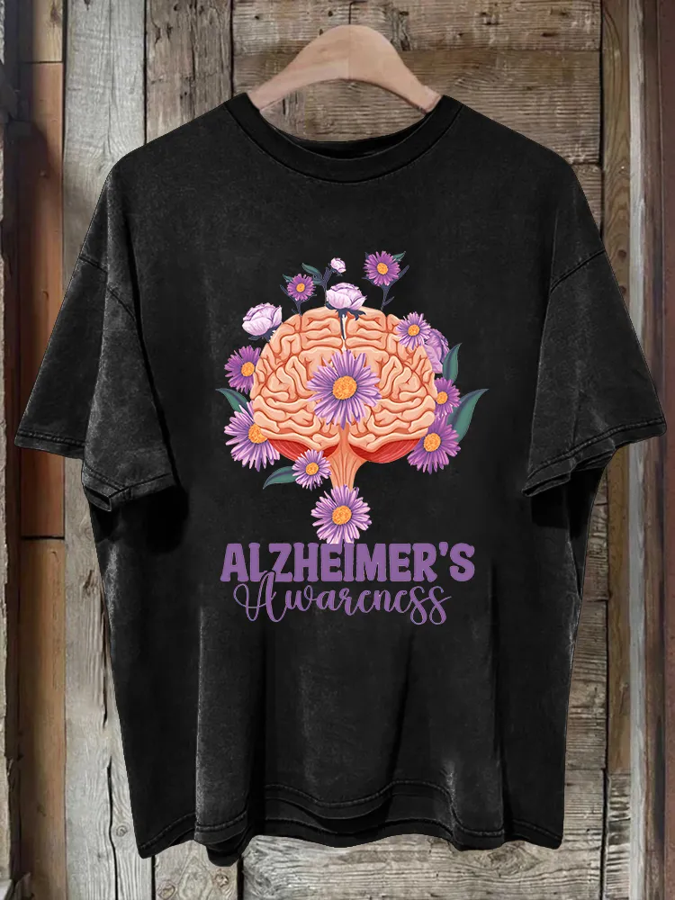Men'S Alzheimer'S Awareaness T-Shirt