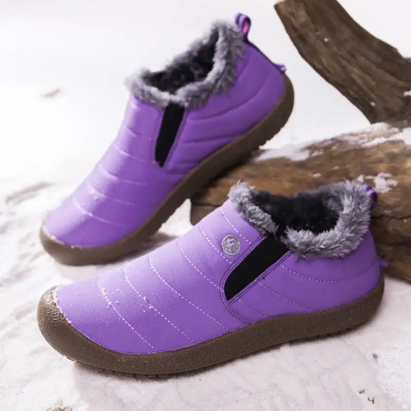Winter Snow Boots Warm And Velvet Low Top Shoes