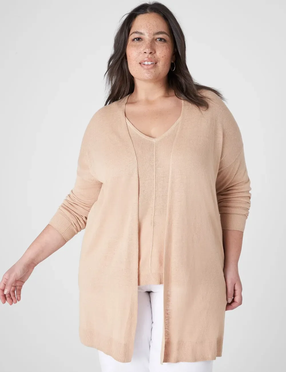 Open-Front Cardigan