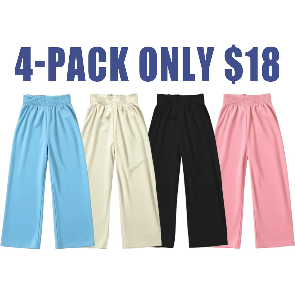 Women's Floral Tie-Waist Wide Leg Pants – Comfy & Casual for All Seasons