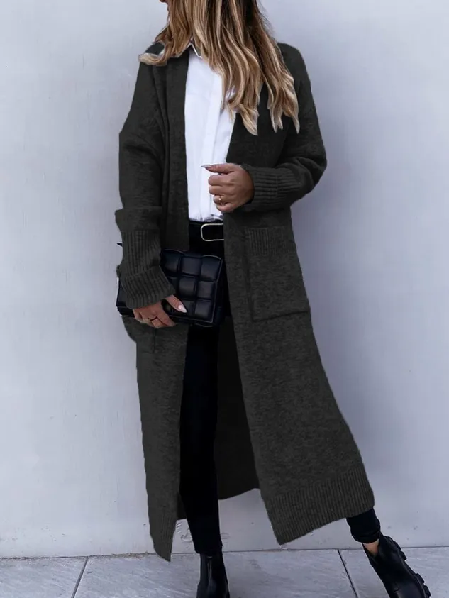 Knitted Sweater Cardigan Casual Coat