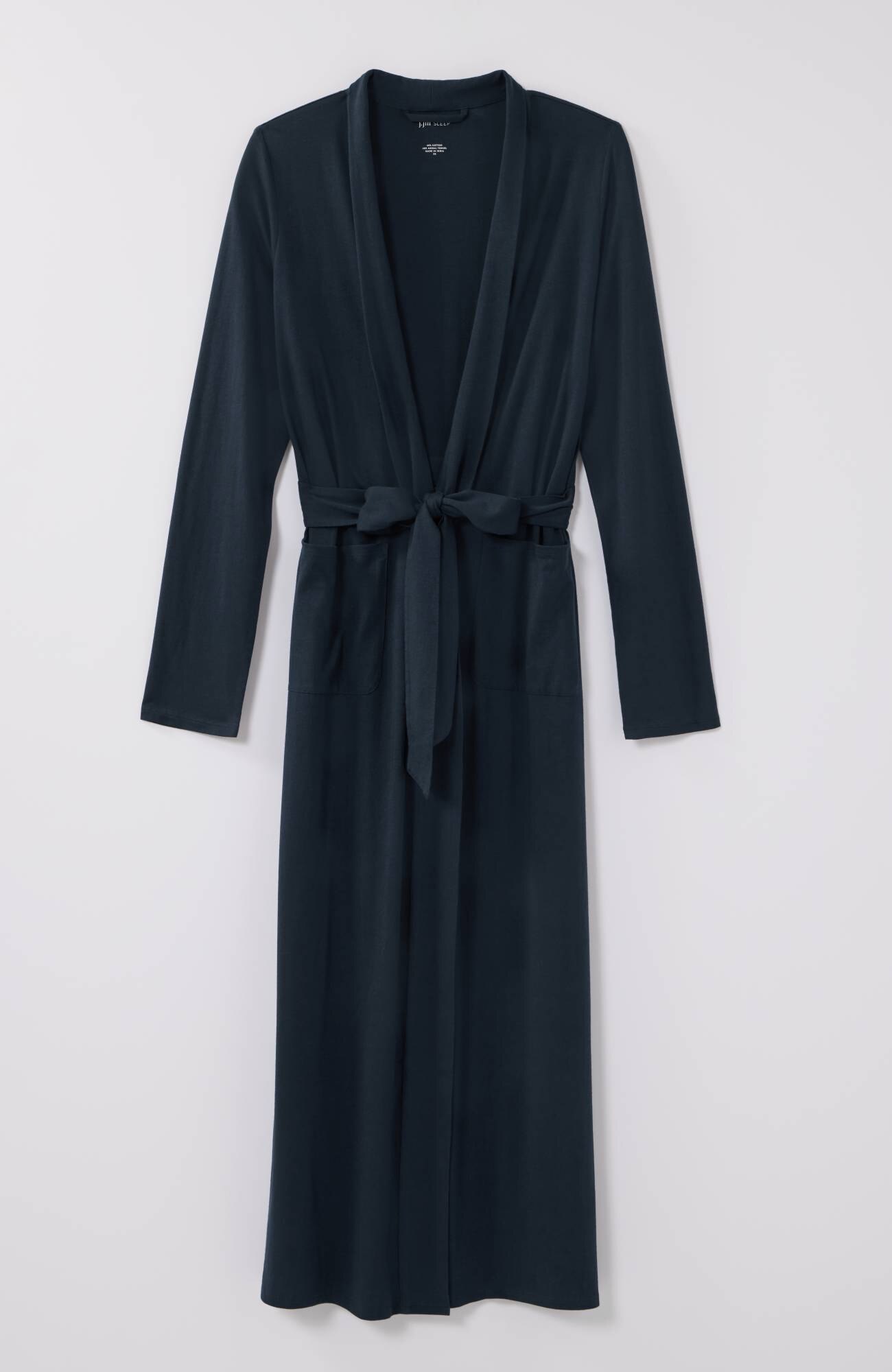 sleep ultrasoft patch-pocket robe