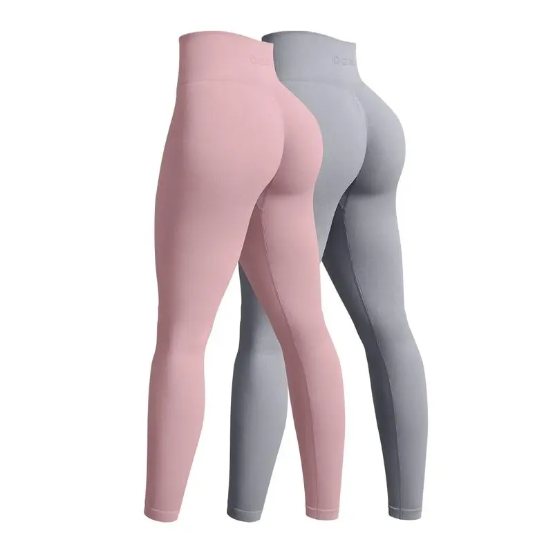 Women’s Seamless Workout pants-High-Waist Butt-Lifting Yoga Leggings