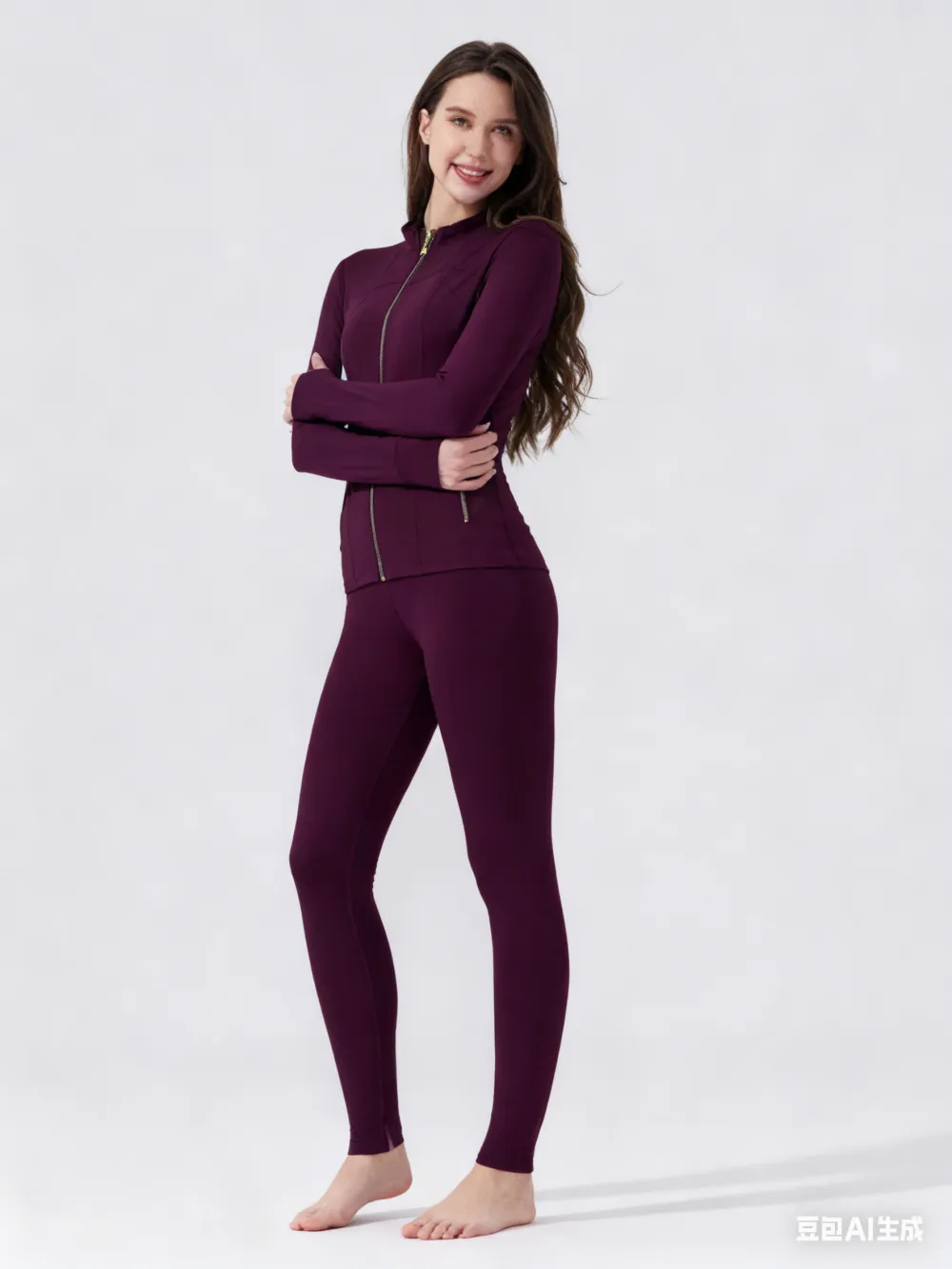 Women's Athletic-Style Sportswear Set