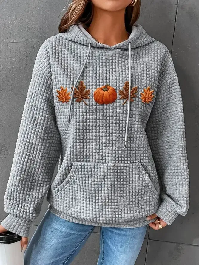 Women's Fall Thanksgiving Pumpkin Hoodie