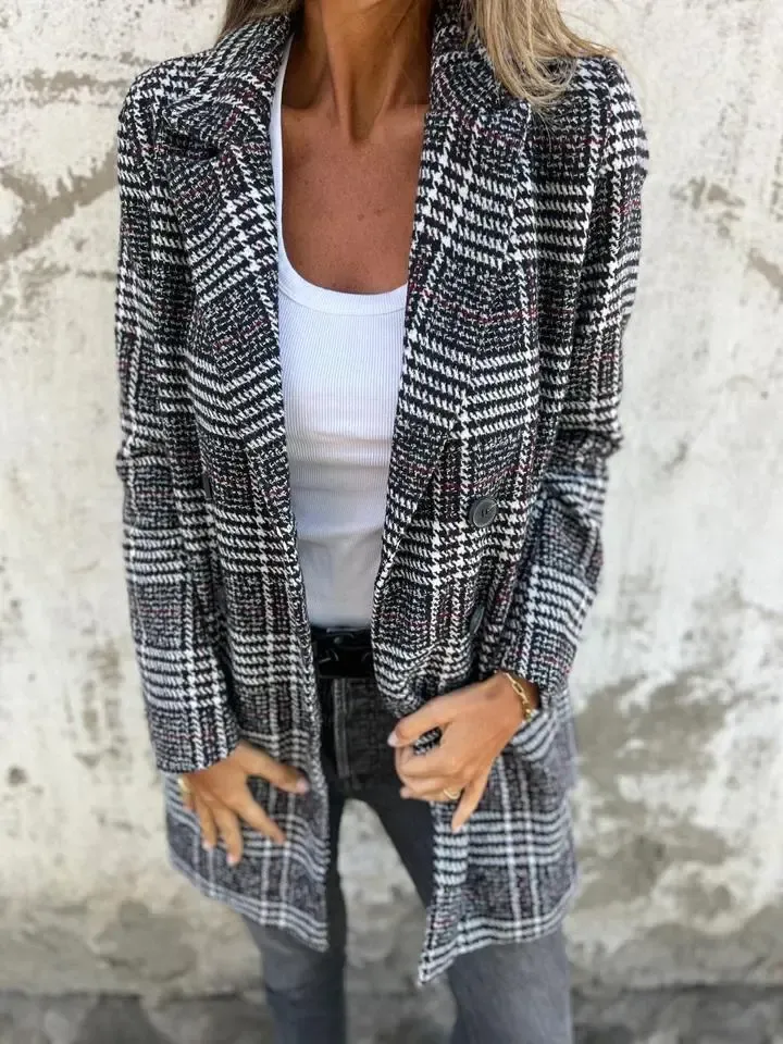 Lapel Blazer Coat