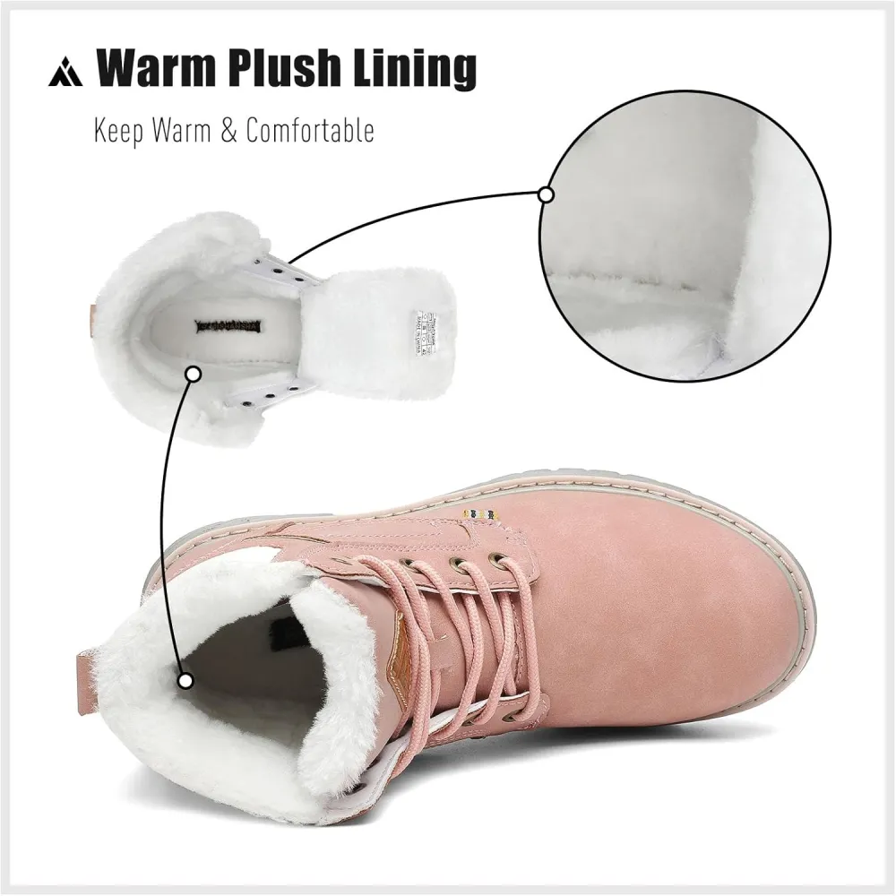 Winter Snow Boots for Men and Women | Water Resistant, Anti-Slip, Warm Lined