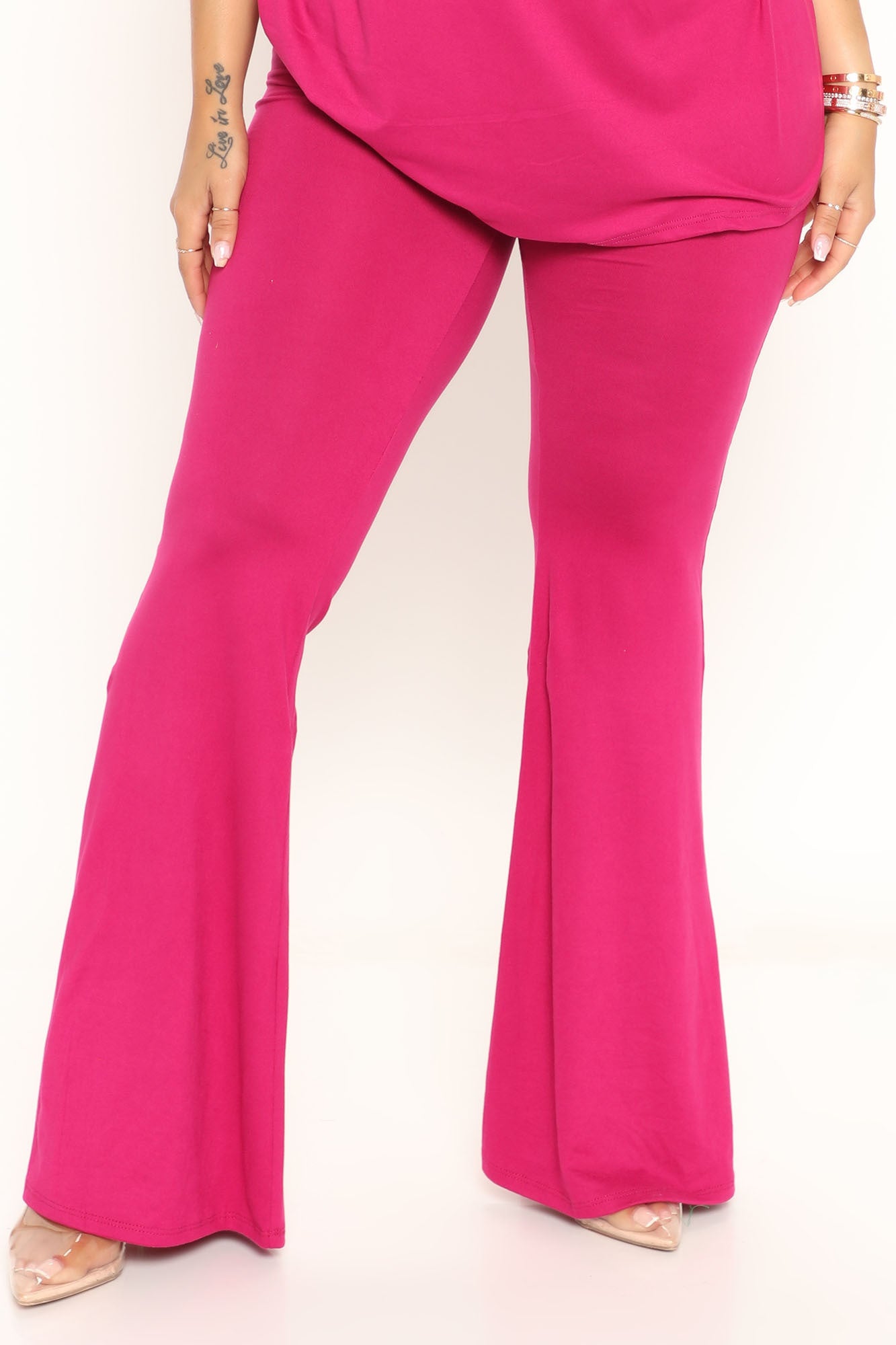 Feel A Way Pant Set - Magenta