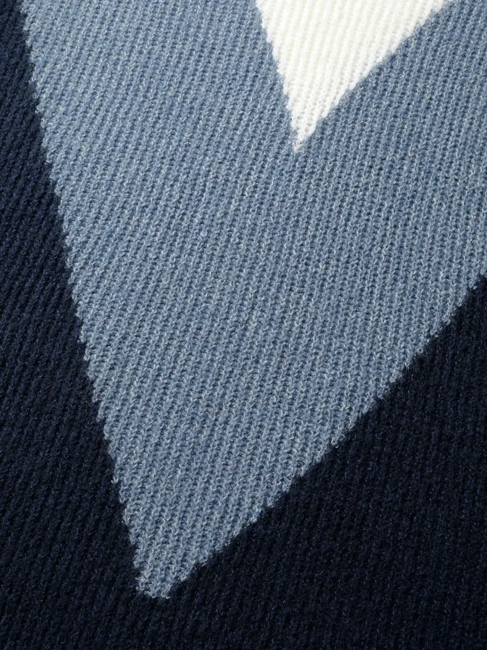 Colorblock Textured Mock Neck Pullover