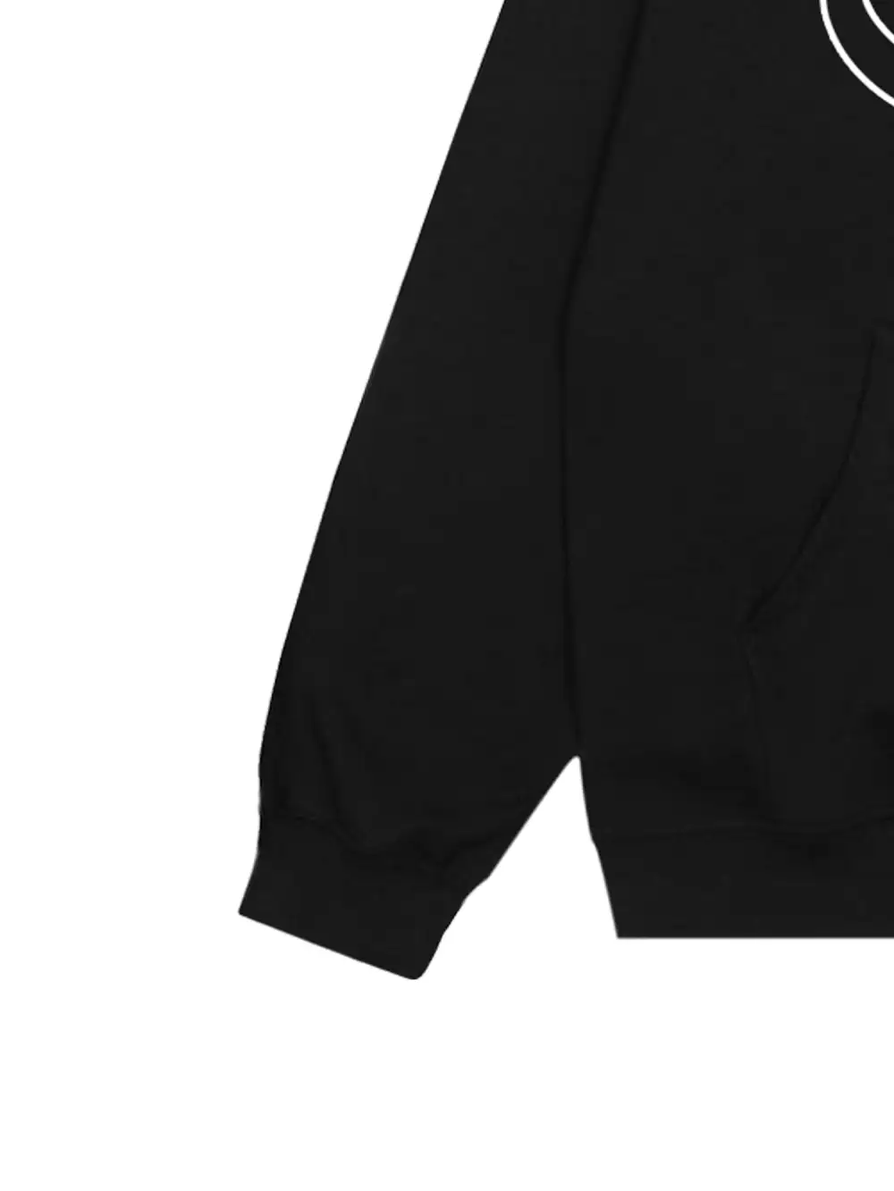 High Street Hip-Hop Print Hoodie