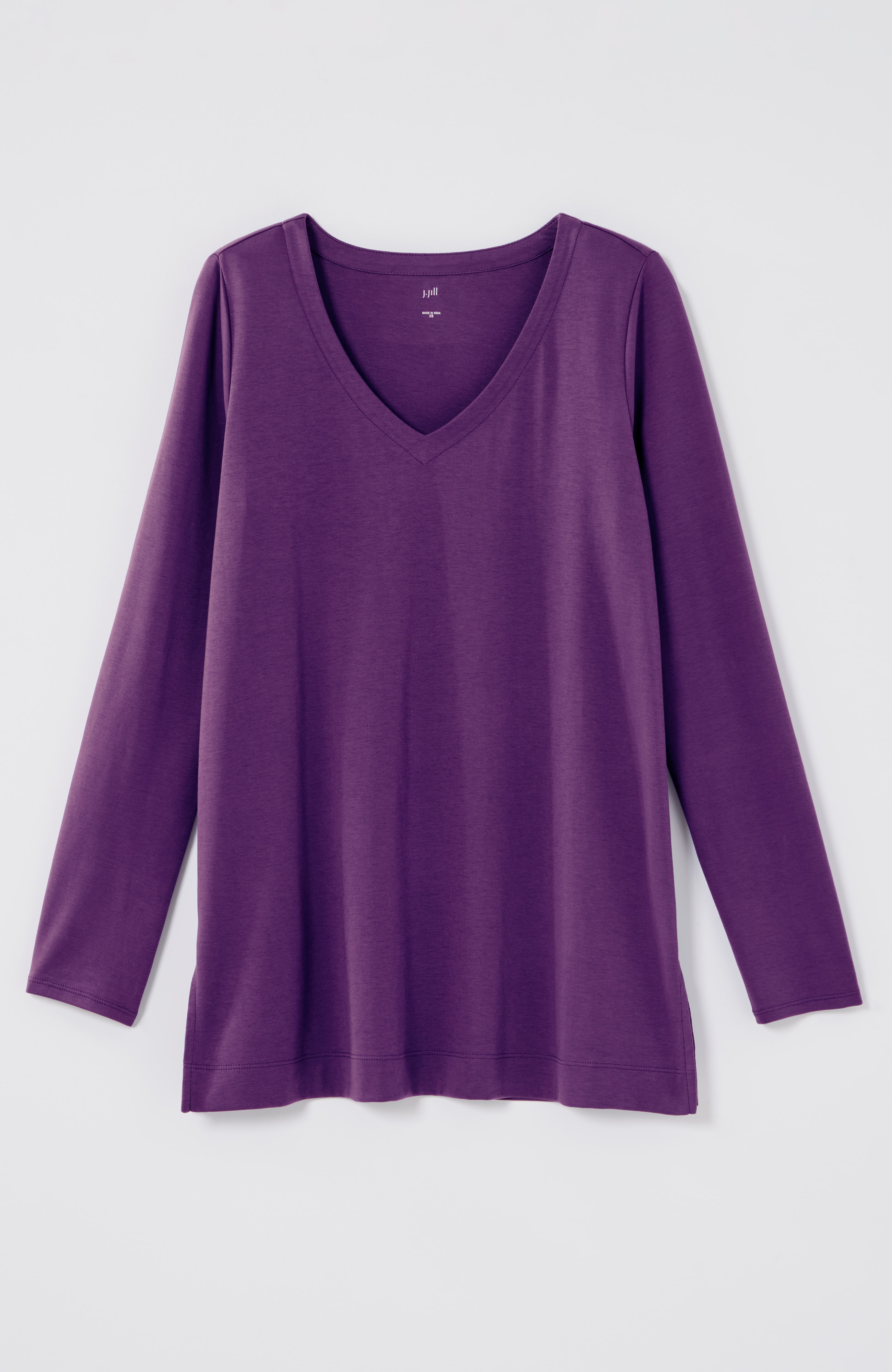 Simply Supima® Side-Slit Tunic