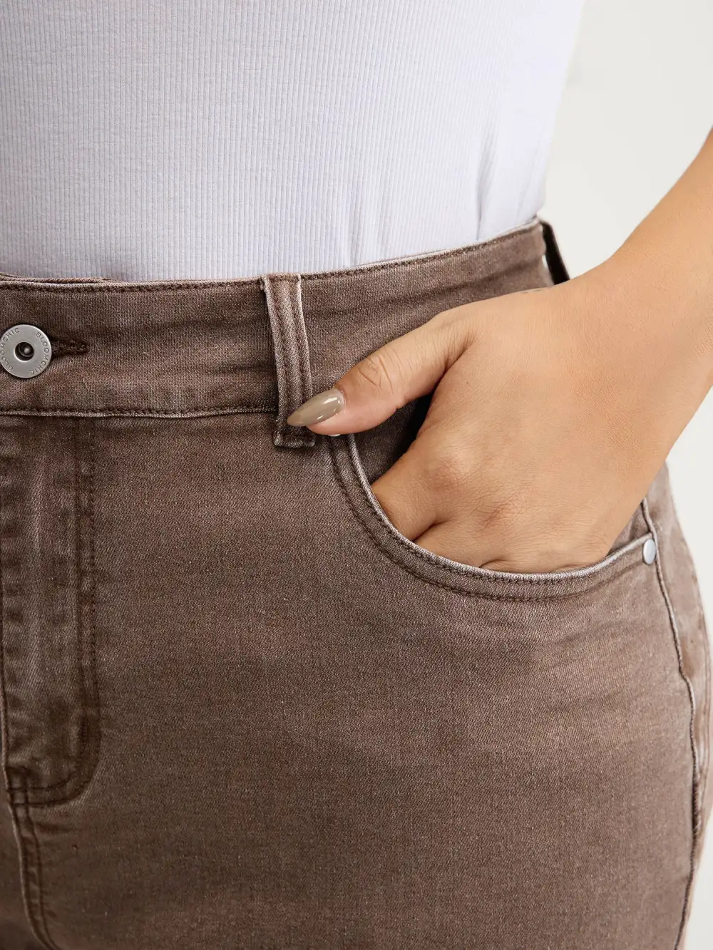 Colorful Cowboy Straight-Leg Jeans