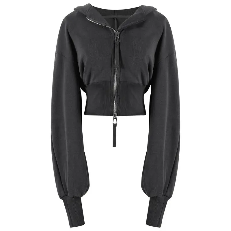 Women's Stylish Athletic Cropped Hoodie