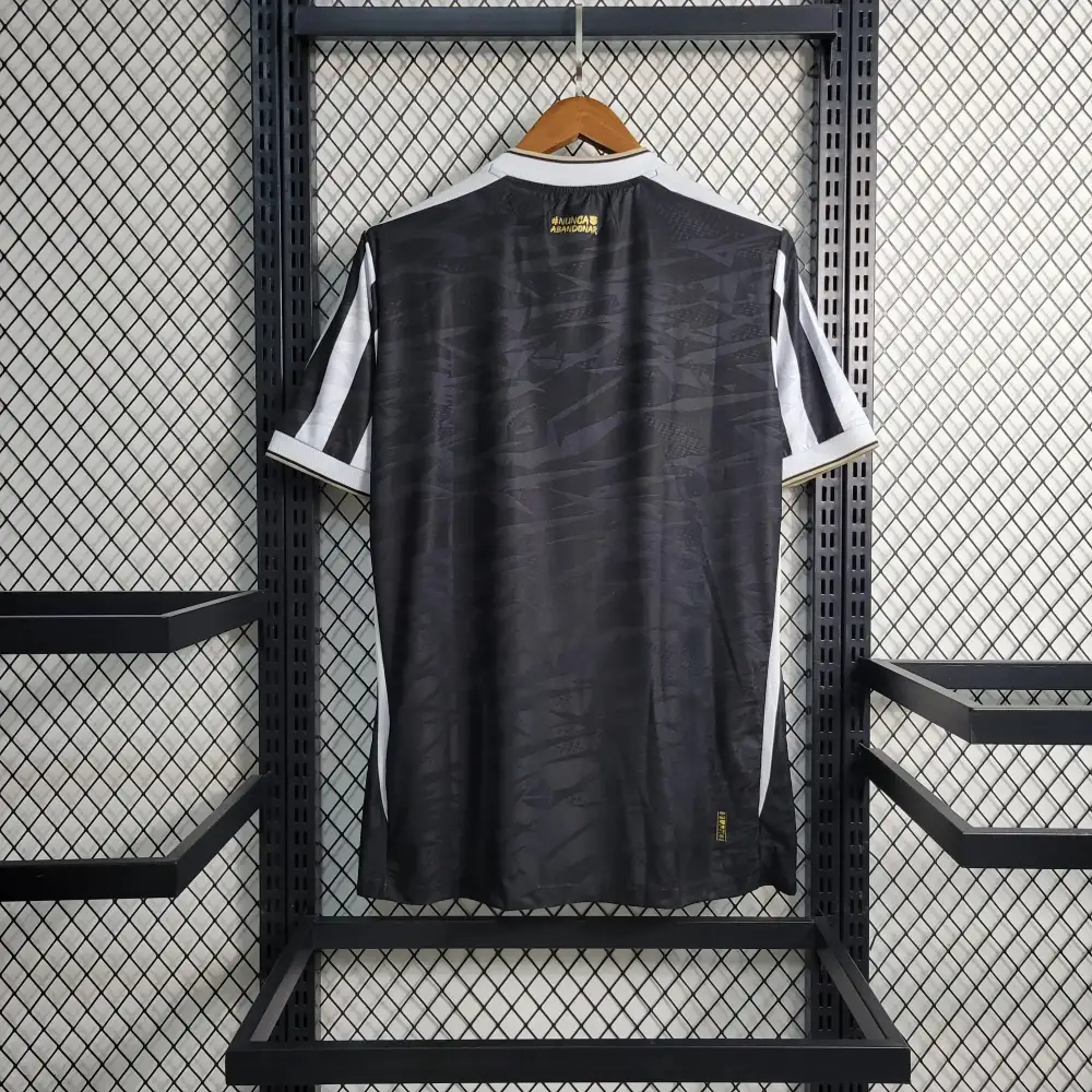 Camisa Ceará Home 23/24 - Preta e Branca