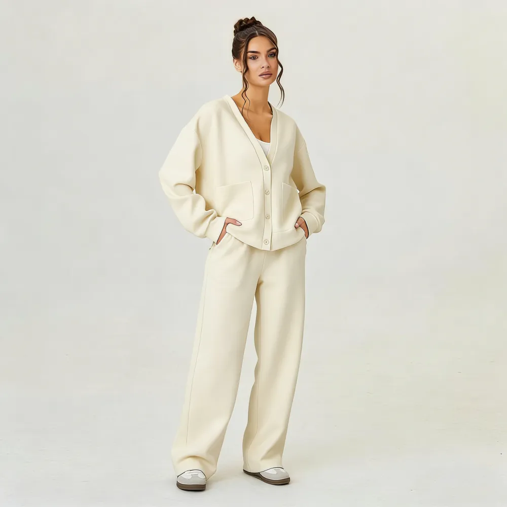 Women’s Fall Slouchy Cardigan & Trouser Set