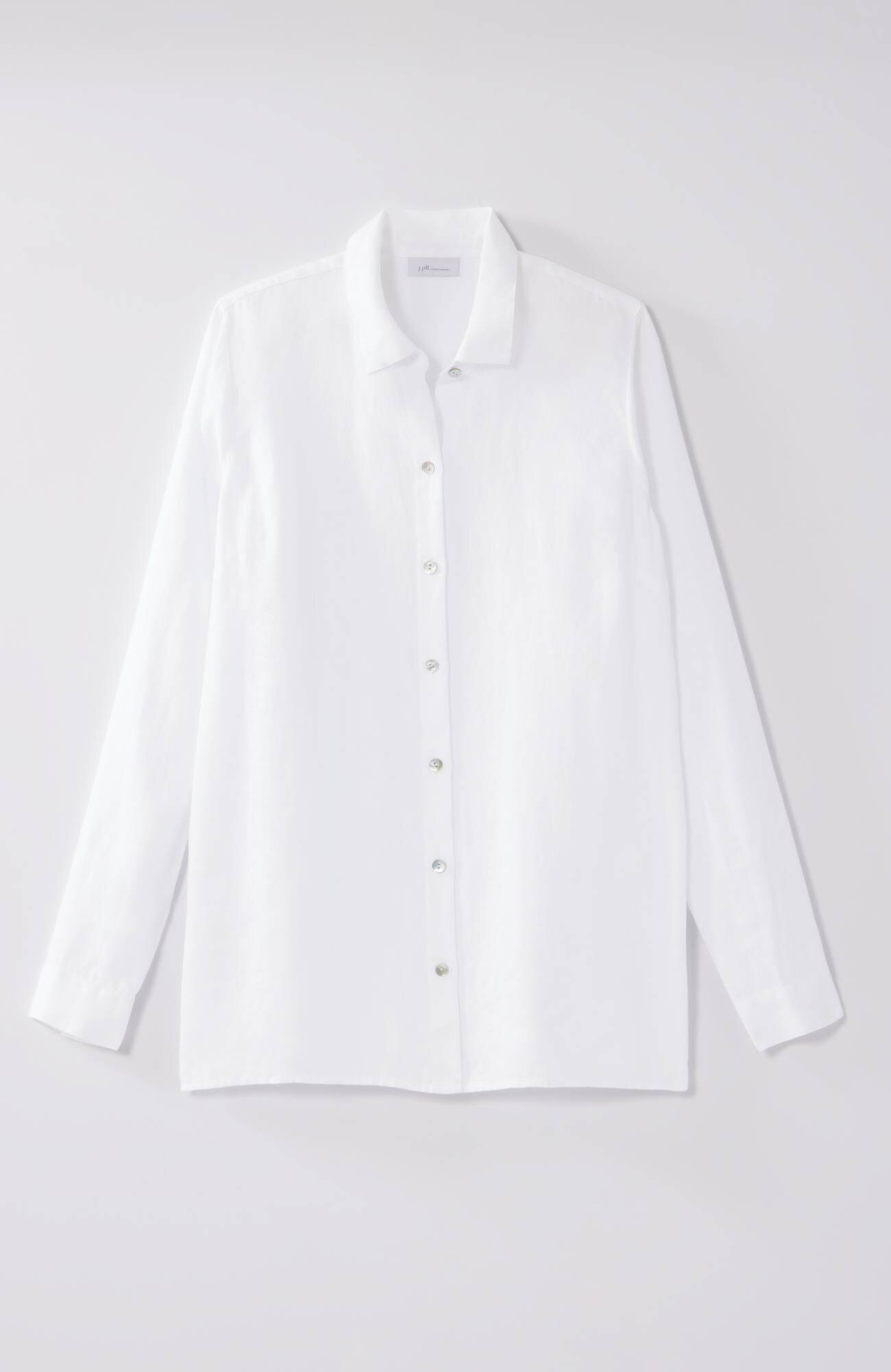 Everyday Linen Button-Front Shirt