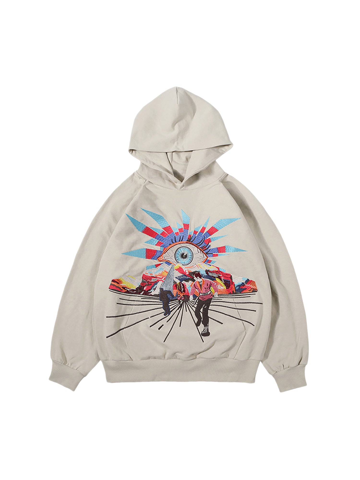 Hip-hop Creative Fun Embroidered Hoodie