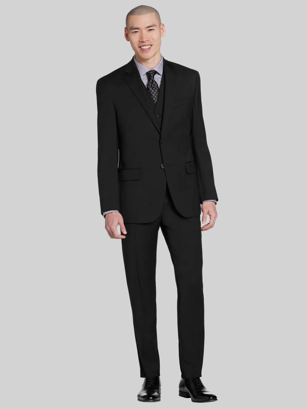 Awearness Kenneth Cole Modern Fit Wool Blend Suit Jacket