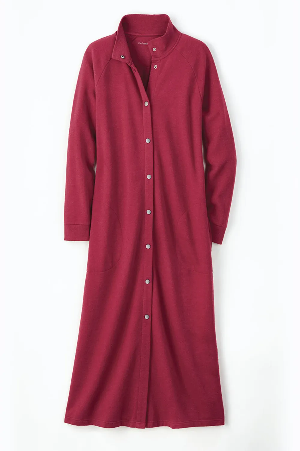 Snap-Front Sweatshirt Lounger