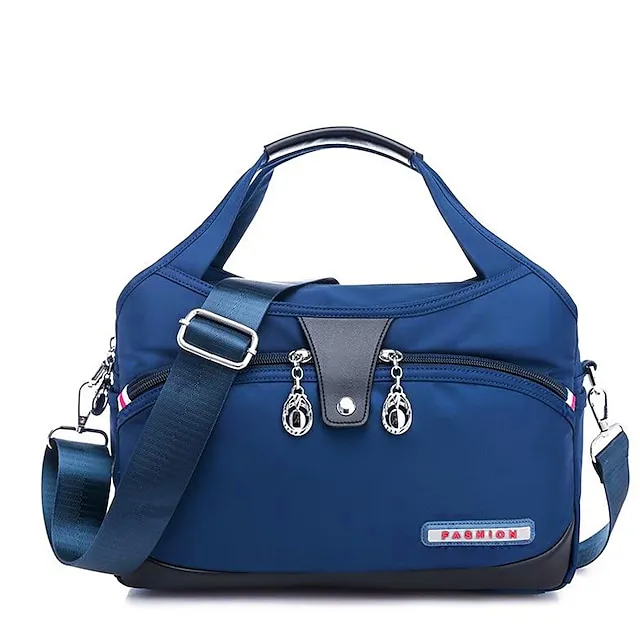 Women's Work Bag Polyester Oxford Cloth Daily Office & Career Camouflage Blue Camouflage Black Taro purple Camouflage purple