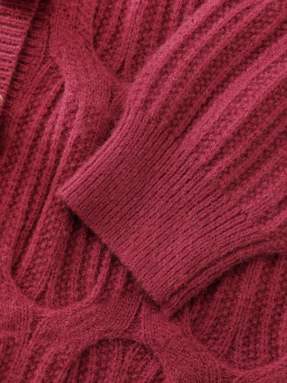 Supersoft 3D Button Cozy Holiday Knit Cardigan