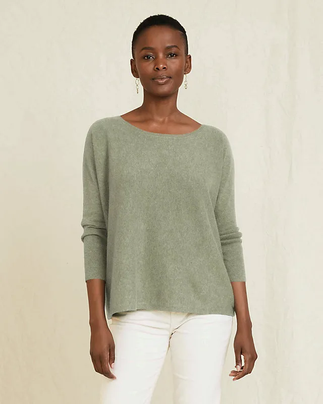 Essential Cashmere Cropped Sweater