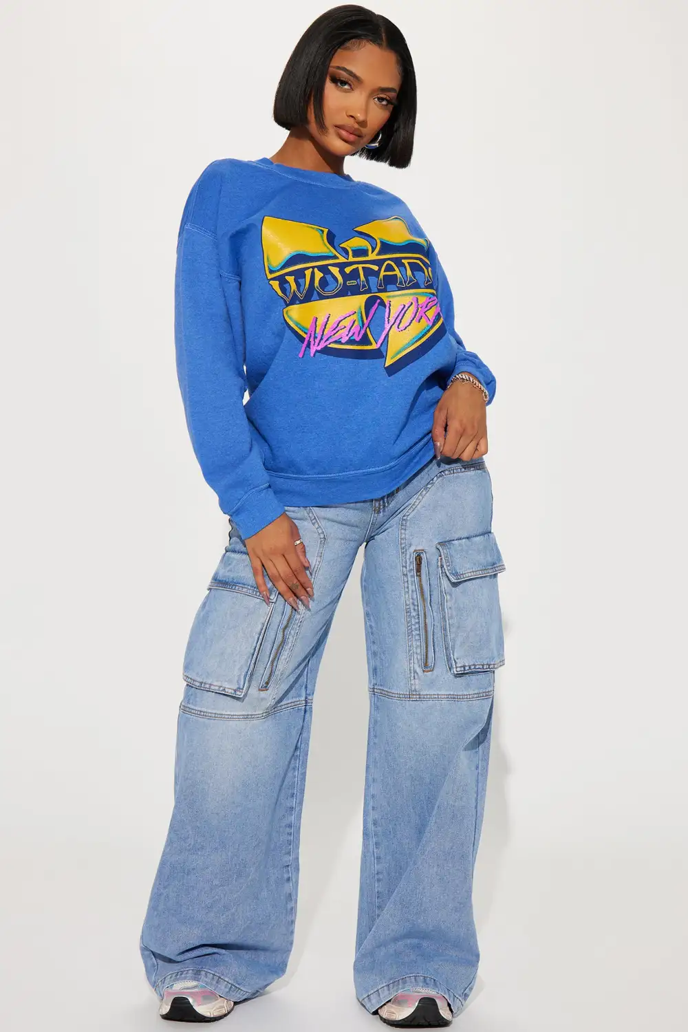 Wutang New York Sweatshirt - Blue
