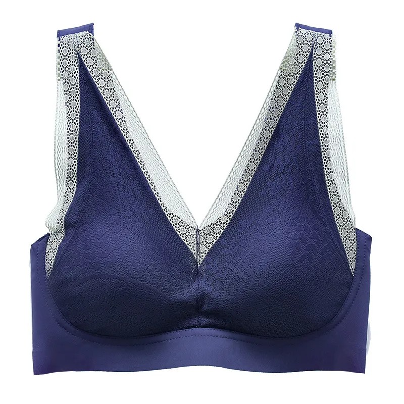 Plus Size Silk Vest Without Steel Ring Bra