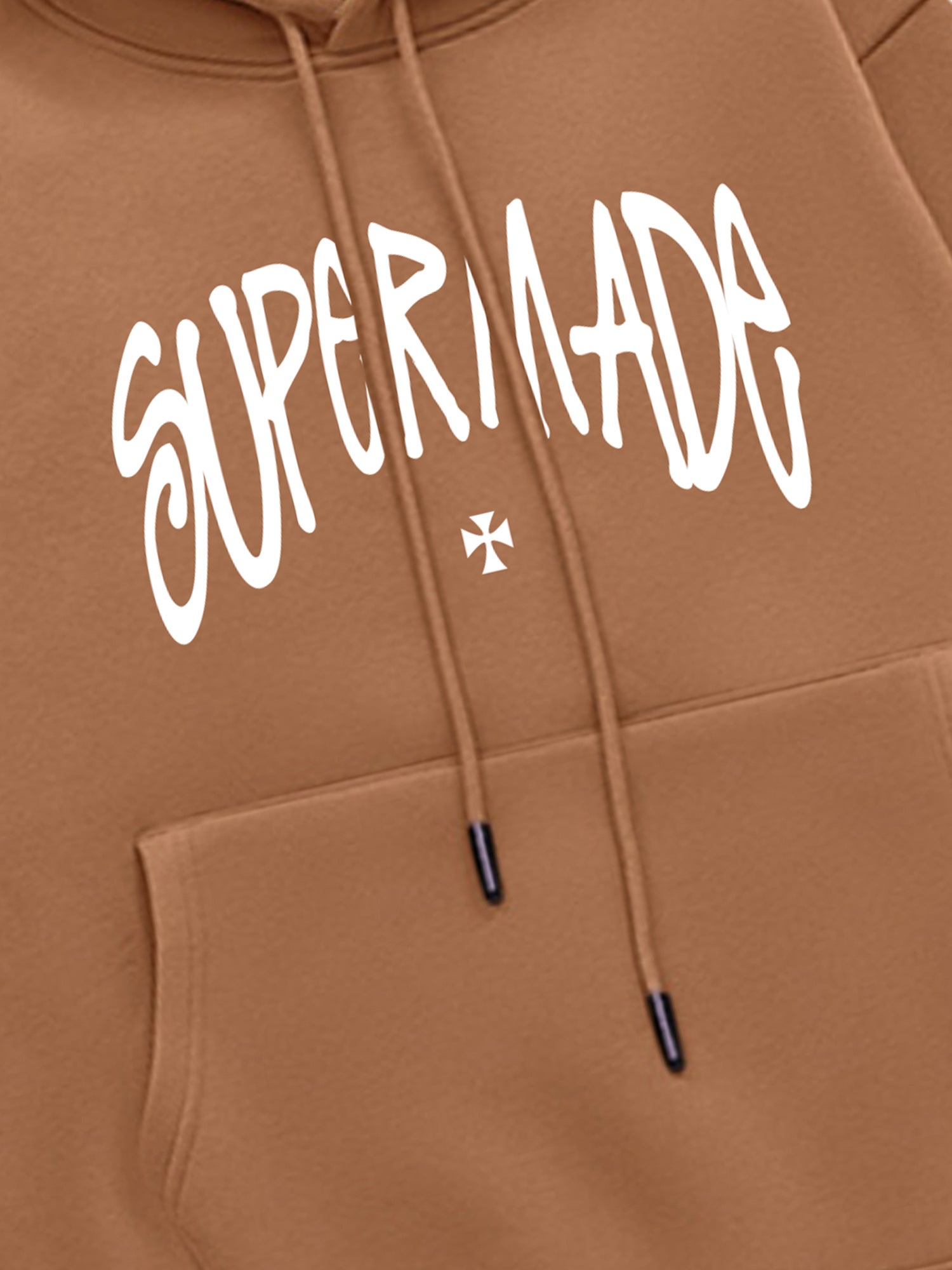 Interest Letter Print Hoodie
