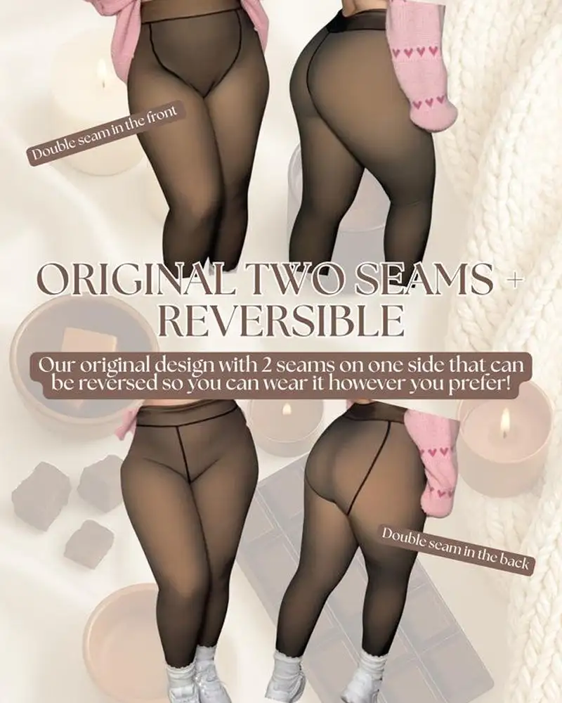 Viral One-Seam Shaping Fleece Leggings