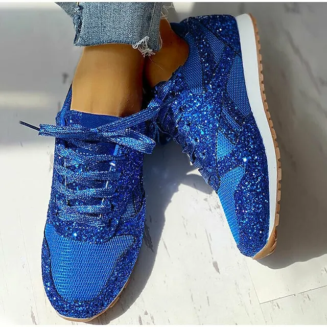 (Clearance Sale⚡) Women's Trainers Athletic Bling Bling Sneakers