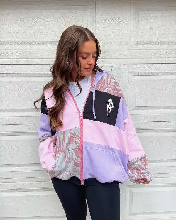 Purple hoodie sweatshirts how perfect and cozy piece for your Halloween day