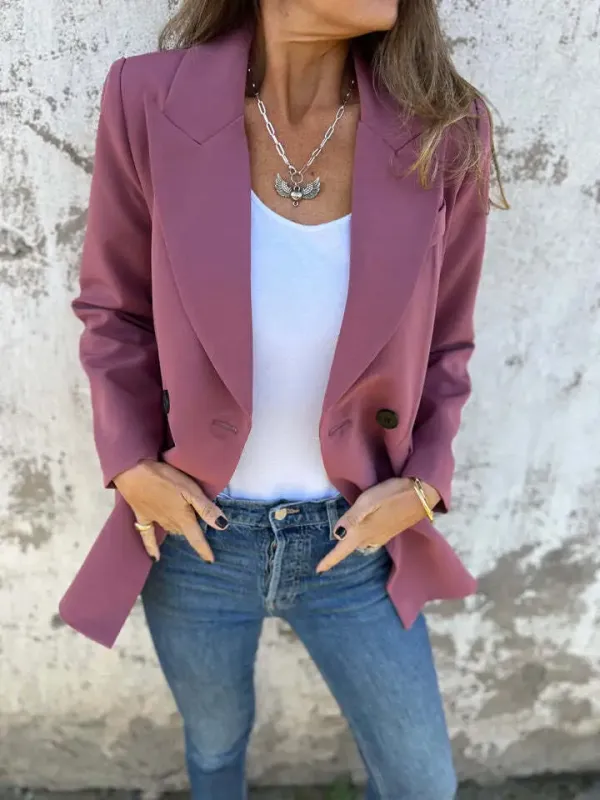 Double-Breasted Blazer