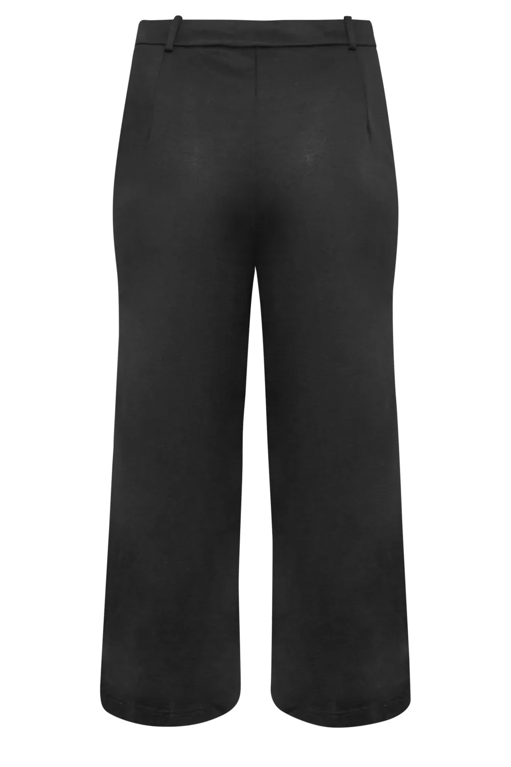 YOURS Curve Pink Wide Leg Button Up Trousers