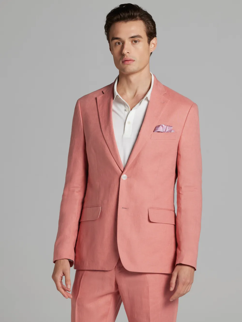 Tommy Hilfiger Modern Fit Linen Suit Jacket