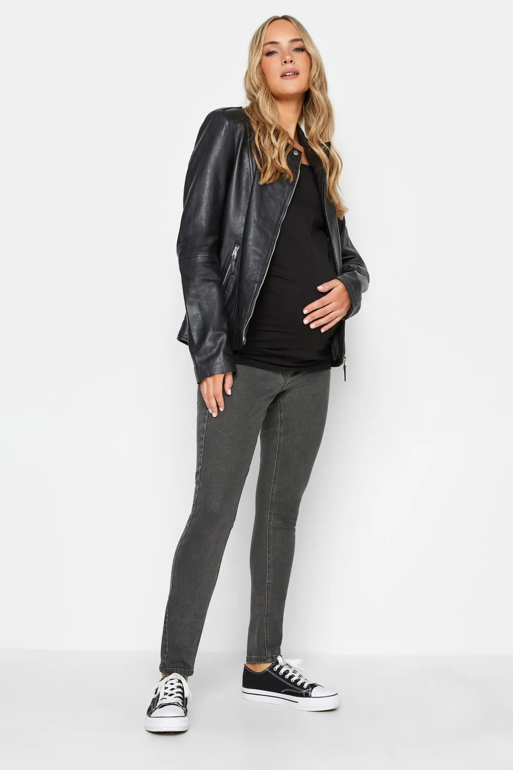 LTS Tall Maternity Grey Skinny AVA Jeans