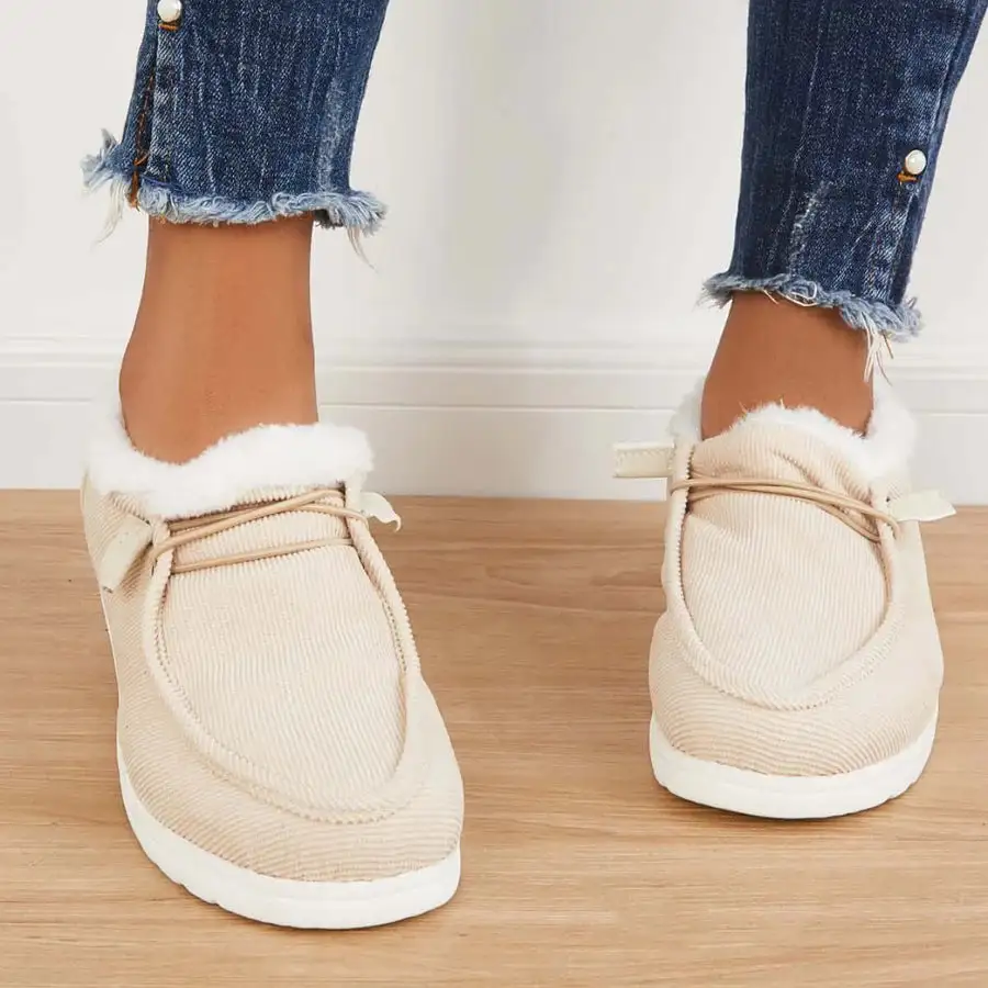 Fur Sneakers - Perfect for this late season!