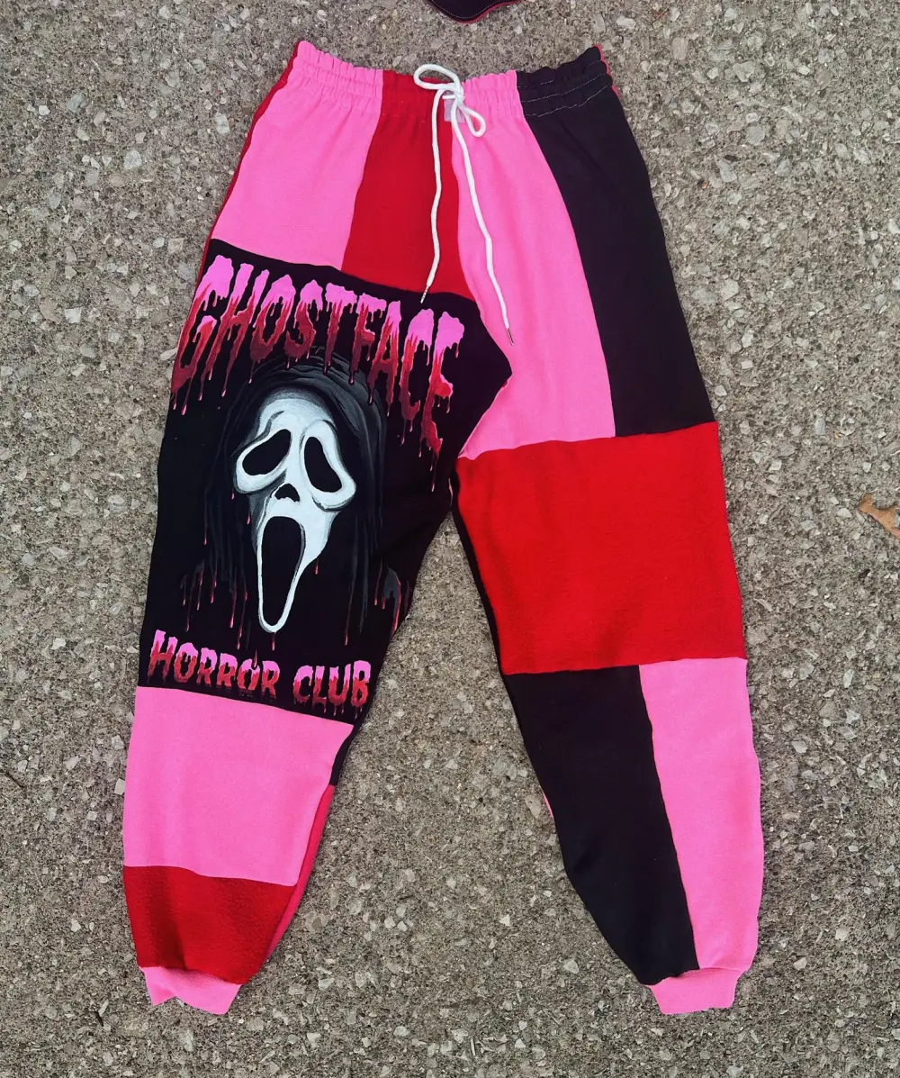 2 piece set tops and bottoms how perfect and cozy piece for your Halloween day