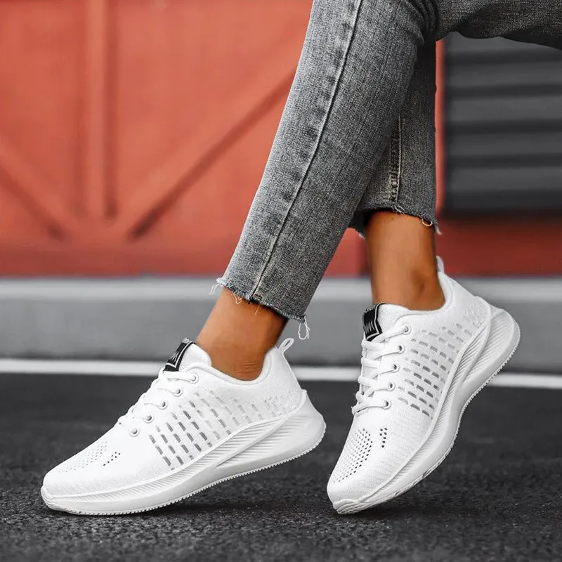 Women Shoes Fashion Flat Walking Sneakers