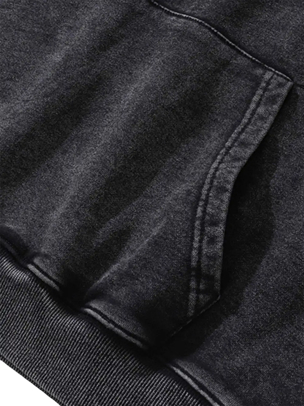 Dark Series Doberman Print Hip-hop Vintage Hoodie