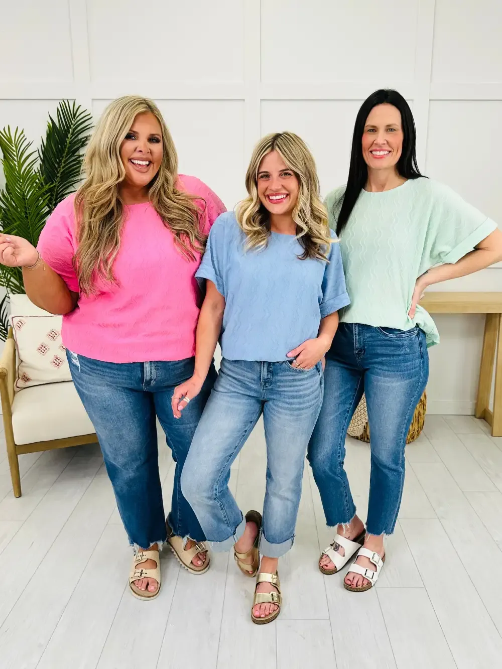 Effortless In Style Top- Multiple Colors!