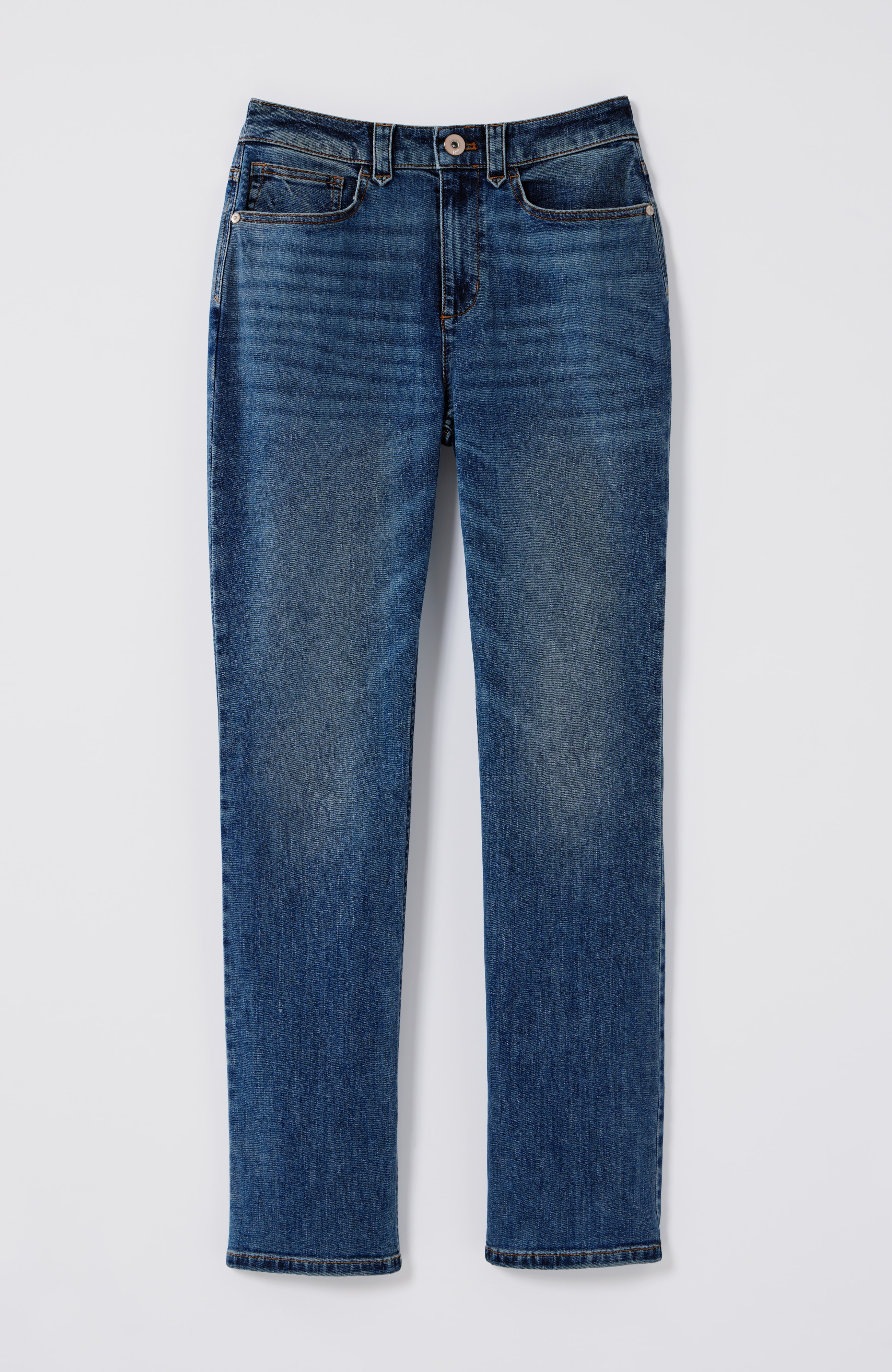 Curvy-Fit Demi-Boot Ankle Jeans