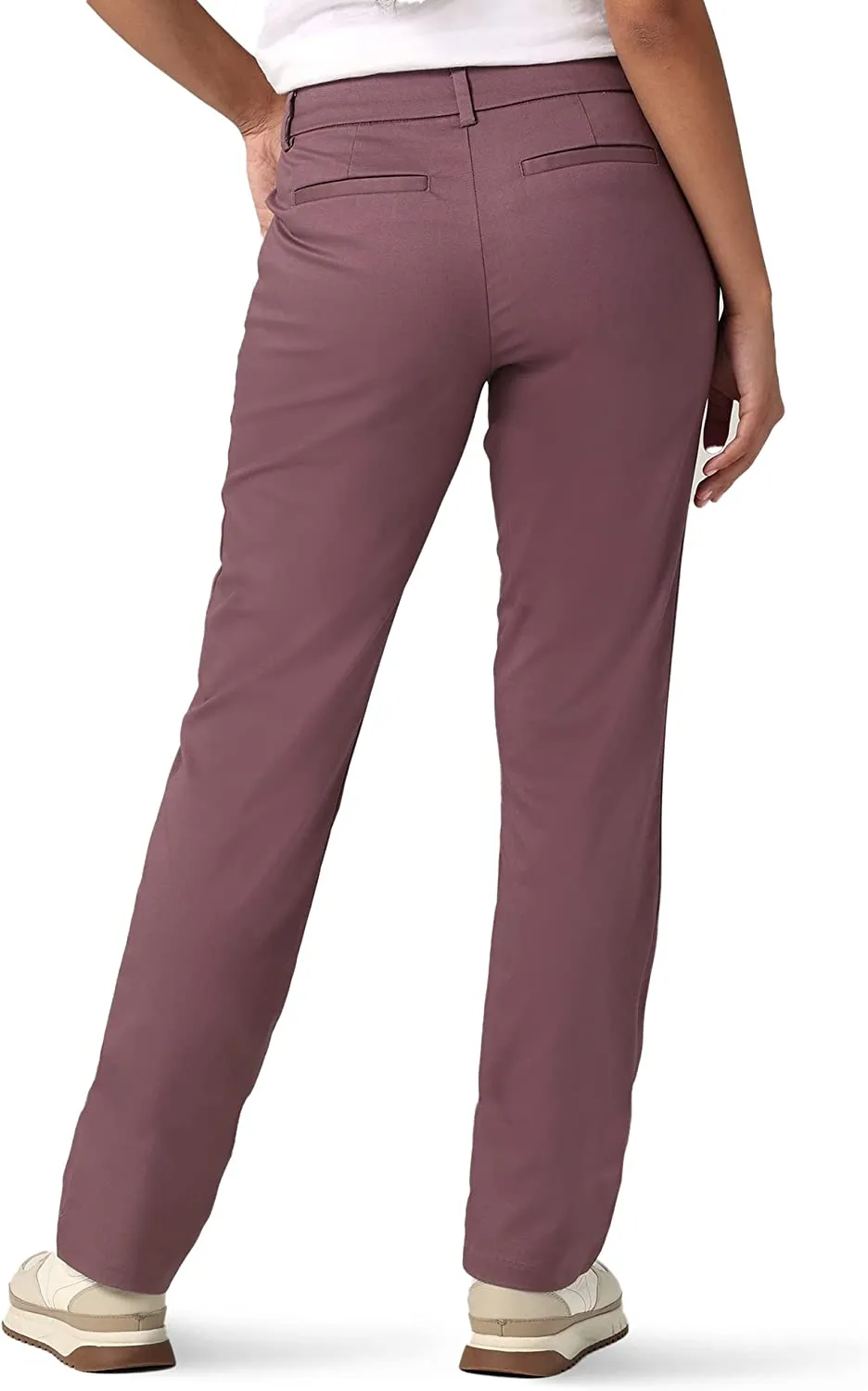Women's Wrinkle Free Relaxed Fit Straight Leg Pant